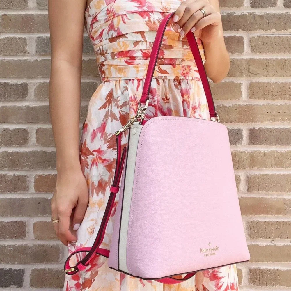 Kate Spade Large Bucket Bag Crossbody Shoulder Bag_3